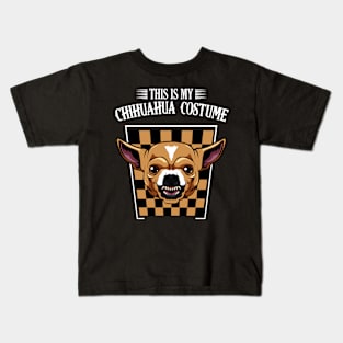 This Is My Chihuahua Costume - Funny Dog Lover Kids T-Shirt